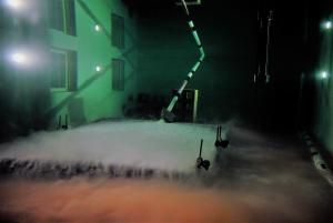 "Current Reflections", Elisabeth Steel's winning photo in UCSB's "Art of Science" competition.